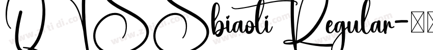 QTSSbiaoti Regular字体转换